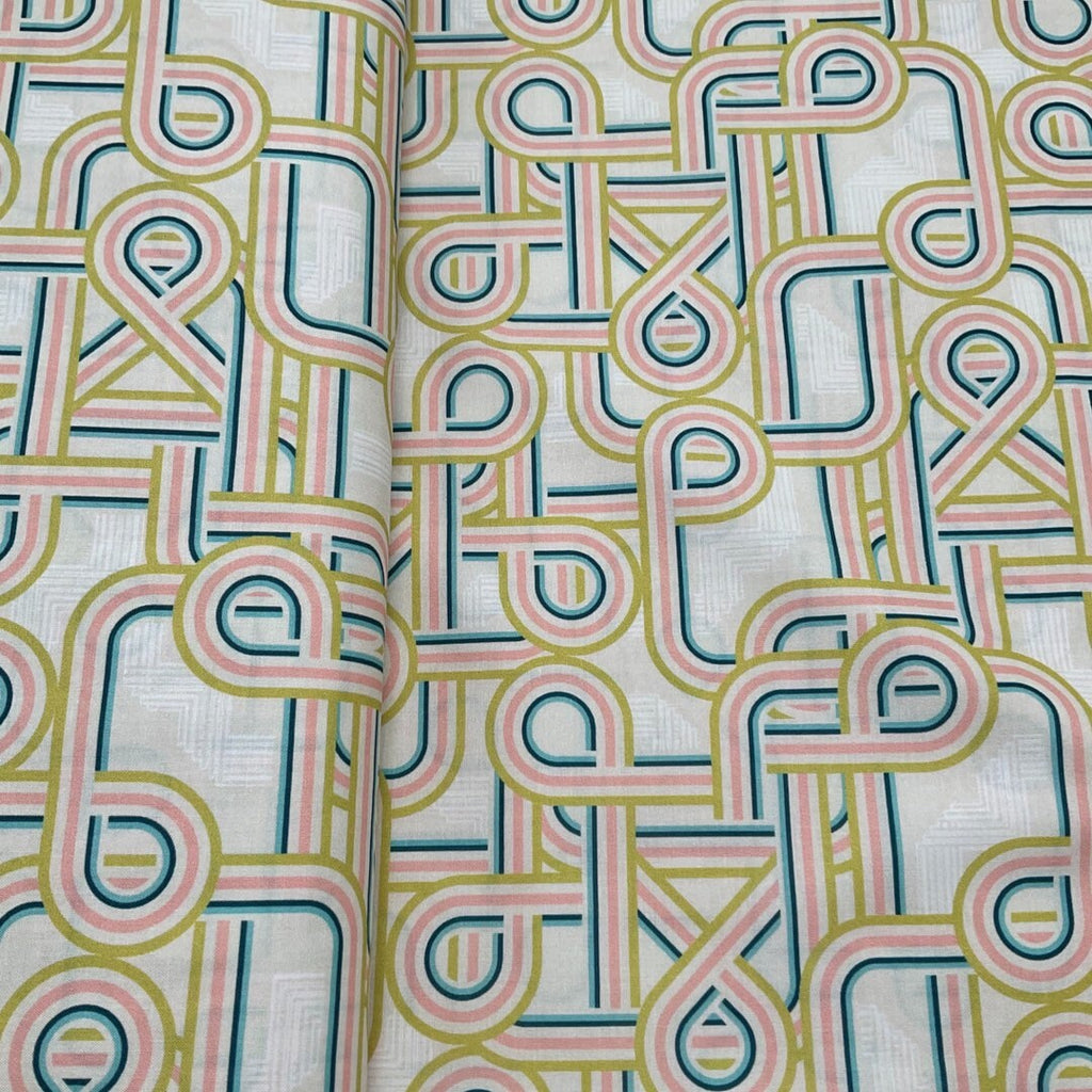Lines Cream | From Robert Kaufman | Wishwell | Quilting cotton | Fabric by the yard or half